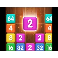 2048 neon game