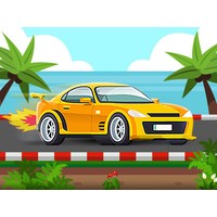 2D Car Racing