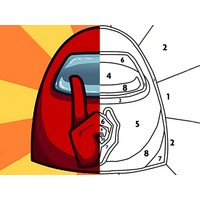 Among Us Coloring Book 1