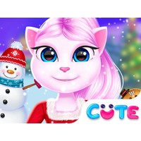 Angela Christmas Dress up Game