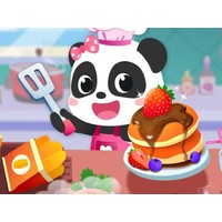 Baby Panda Breakfast Cooking