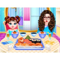 Baby Taylor Sushi Cooking