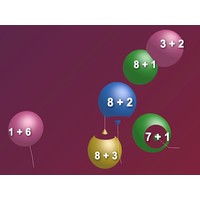 Balloon Pop Addition 3D Game
