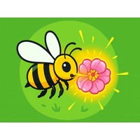 Bee and Flower