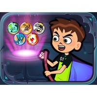 Ben 10 Halloween Bubble Shooter