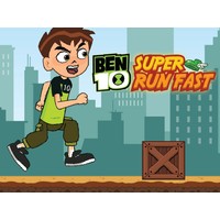Ben 10 Super Run Fast