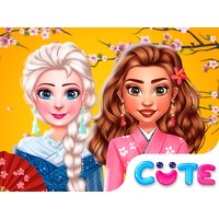 BFFs Kimono Fashion
