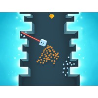 Blocky Hill Tower Game