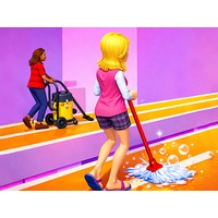 Bridge Cleaner Runner Game