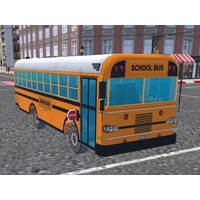 Bus School Park Driver