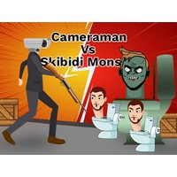 Cameraman vs Skibidi Monster : Fun Battle