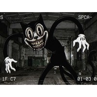 Cartoon Cat Scary