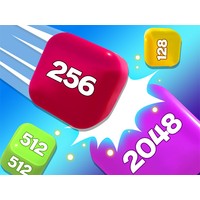 Chain Cube 2048 3D Merge Game