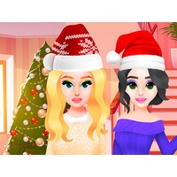 Christmas Party Girls with Julie