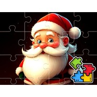 Christmas Puzzle With Santa