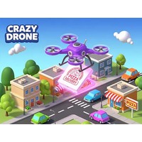 Crazy Drone Pizza Delivery