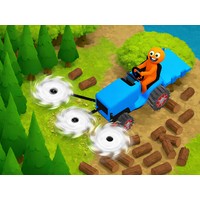 Crazy Lumberjack: Cut Them All