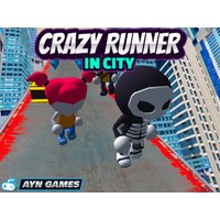 Crazy Runner in City