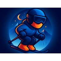 Crazy Snow Skier: Platformer