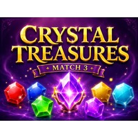 Crystal Treasures: Match 3