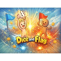 Dice and Flag