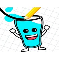 Draw Happy Glass