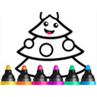 Drawing Christmas For Kids - Draw & Color