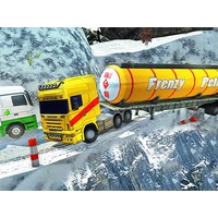 Extreme Winter Oil Tanker Truck Drive