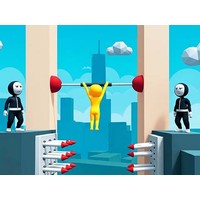 Fall Guy Stick Column Runner