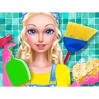 Fashion Doll House Cleaning
