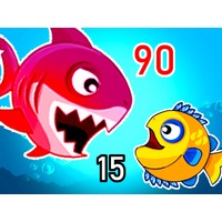 Fish Eat Getting Big