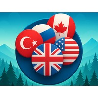 Flag Merging Puzzle Game