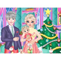 Frozen Family Christmas Preparation