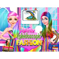 Girls Kaleidoscopic Fashion