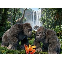 Gorilla Monster Fight