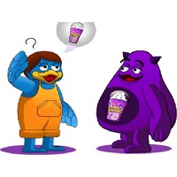 Grimace Monster Dop Story