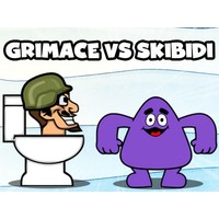 Grimace Versus Skibidi
