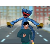 Hagi Waga attack poppy Playtime Game