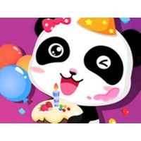 Happy Birthday Party With Baby Panda