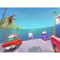 Happy Moving Car