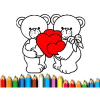 Happy Valentines Day Coloring