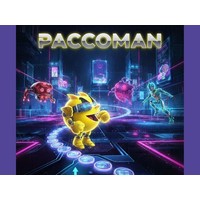 hard neon paccoman