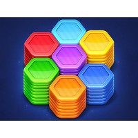 Hexa Color Stack Game