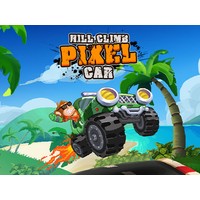 Hill Climb Pixel Car