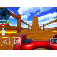 Hoverboard Stunts Hill Climb