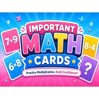 Important Math Cards