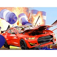 Impossible Car Stunt Races: Mega Ramps