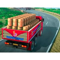 Indian Truck Driver Cargo Duty Delivery