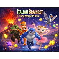 Italian Brainrot Drag Merge Puzzle