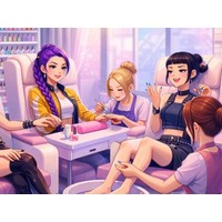 K Pop Demon Hunters Nail Studio